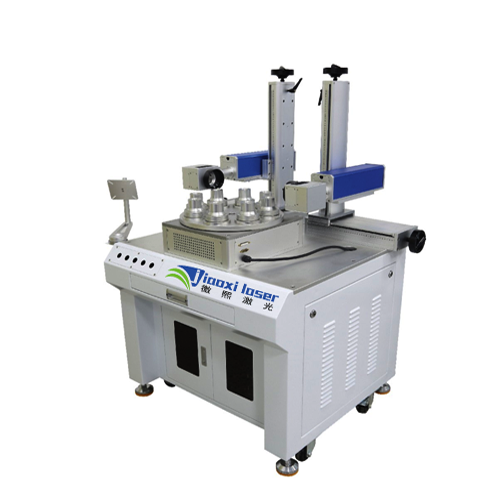 玻璃制品加工难度大，可以用上海九游网页版登录入口光纤激光打标机